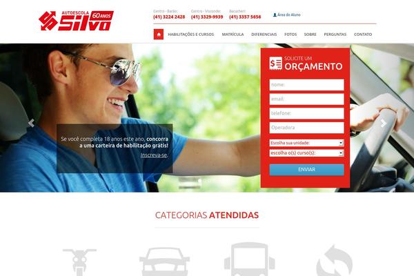 autoescolasilva.com.br site used Silva