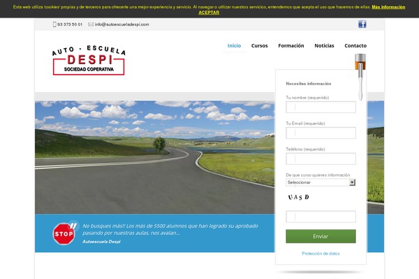 autoescueladespi.com site used Autoescueladespi