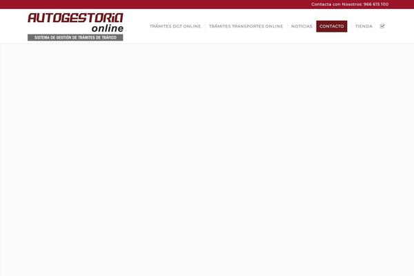 Enfold theme site design template sample