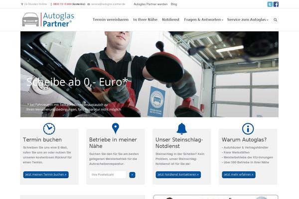 The7 theme site design template sample