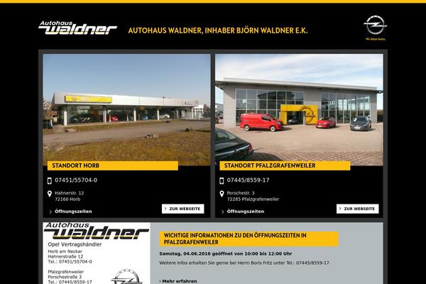autohauswaldner.de site used Waldner