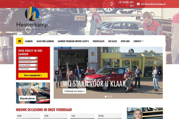 autoheisterkamp.nl site used Heisterkamp