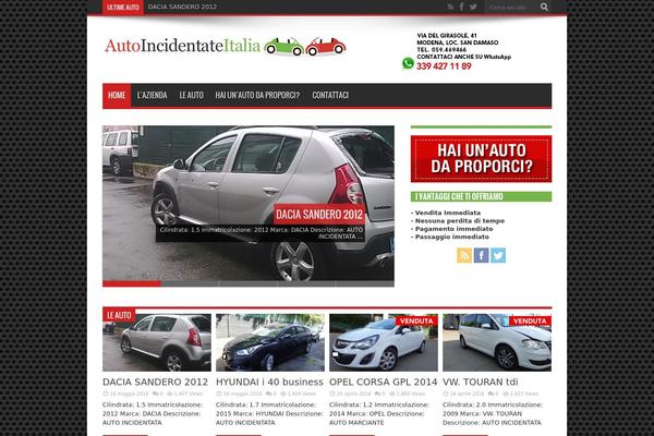 Jarida theme site design template sample
