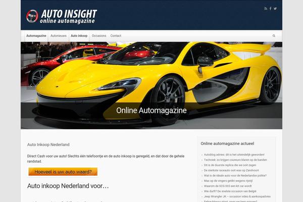 evolve theme site design template sample