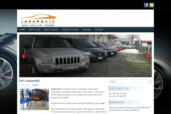 autojakupovic.com site used CarSpot