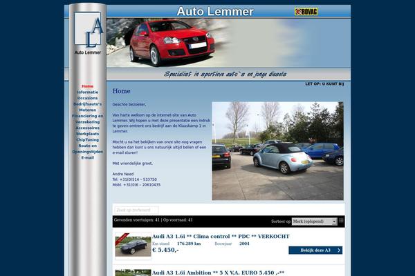 autolemmer.nl site used Autolemmer