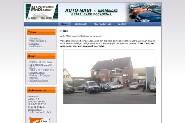 automabi.nl site used Automabi