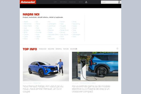 automarket.ro site used Automarket