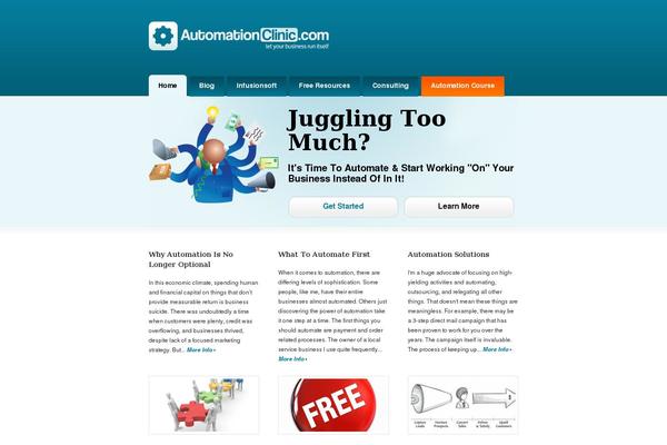 automationclinic.com site used Rise