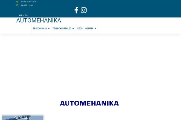 automehanika.com.hr site used Astra Child