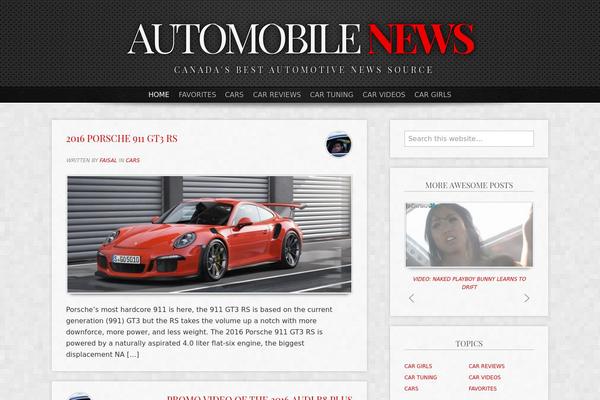 GeneratePress theme site design template sample