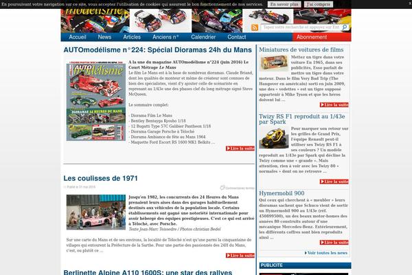 automodelisme-magazine.com site used Automod-theme