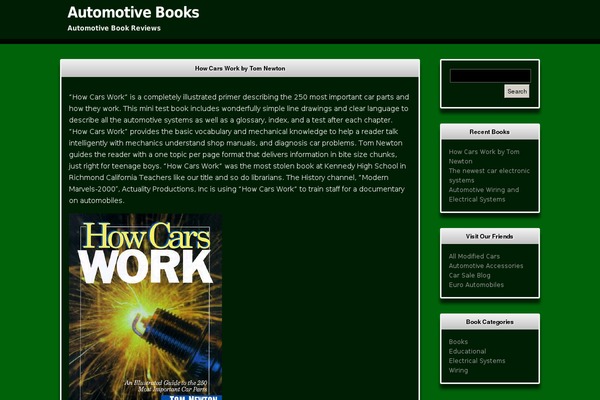 automotivebooks.org site used Terminally