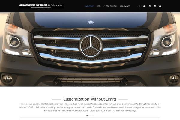 automotivedesignsandfab.com site used The Ken