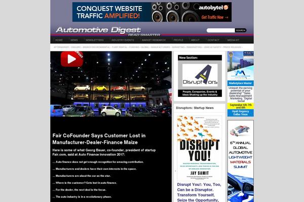automotivedigest.com site used Ainfall2011