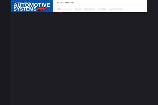 automotivesysinc.com site used Autosys-child