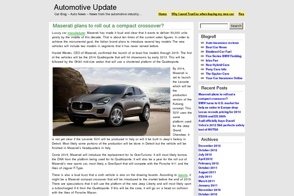 automotiveupdate.net site used White Boxes