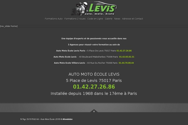 automotoecolelevis.com site used Simplebiz