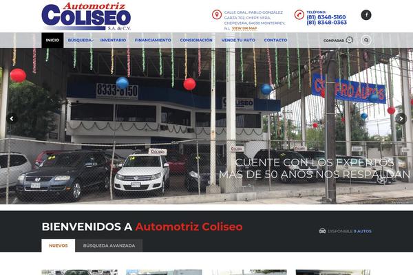 automotrizcoliseo.com site used Autox