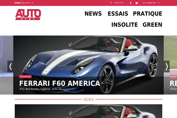 AutoNews theme websites examples