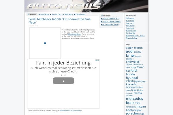 autonewsline.com site used Autonewsline2