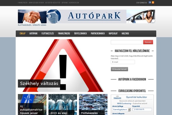 autopark.hu site used Morning