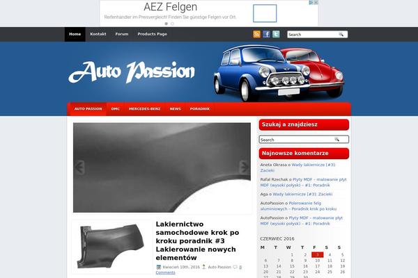 autopassion.pl site used Classiccars