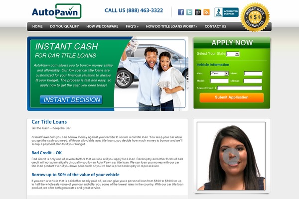 autopawn.com site used Autopawn