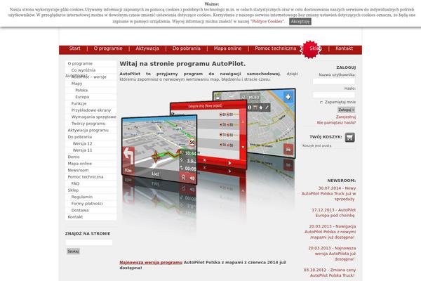 autopilot.pl site used Autopilot