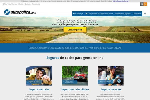 autopoliza.com site used 3Clicks