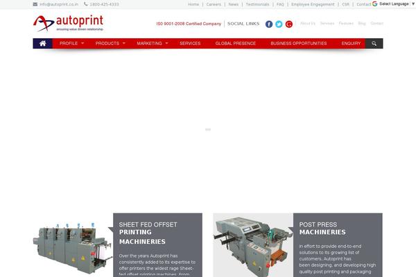 autoprint.net site used Autoprint_theme