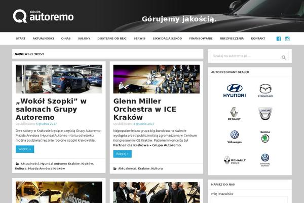 autoremo.pl site used Momentous-lite-autoremo