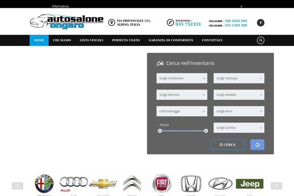 Motors theme site design template sample