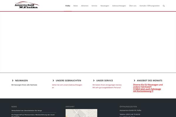 autoservice-fiolka.de site used Fiolkatheme
