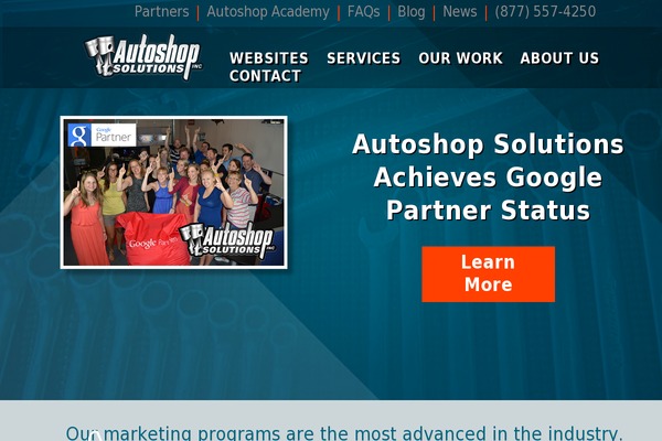 autoshopsolutions.com site used Autolab-bs4-child