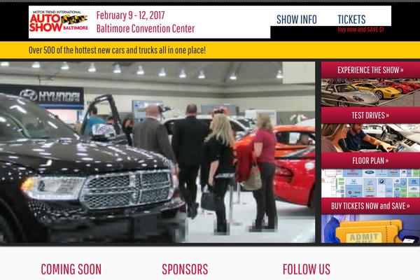 autoshowbaltimore.com site used Baltimoreautoshow