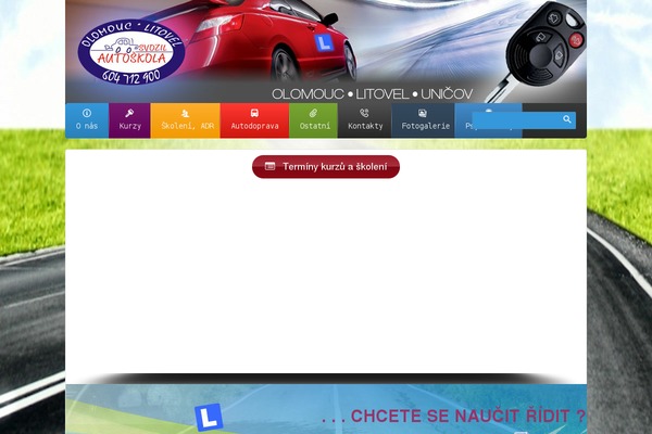 autoskolasvozil.cz site used Novetrendy