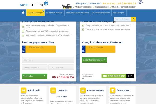 autosloperij.nl site used Autosloperij