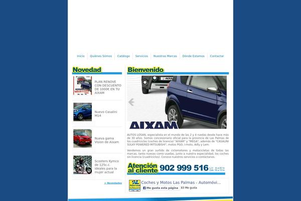 autoslosan.com site used Coches-sin-carnet-las-palmas