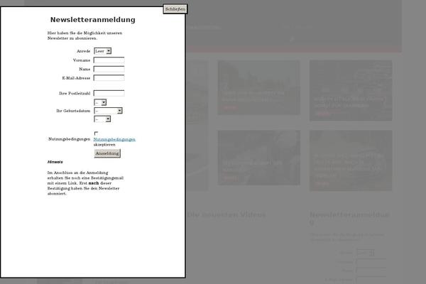 Cherry Framework theme site design template sample