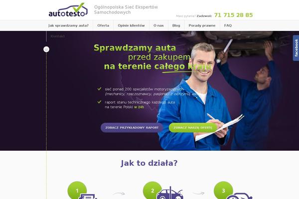 autotesto.pl site used Autotestonew
