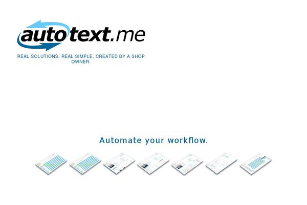 autotext.me site used Autotextme