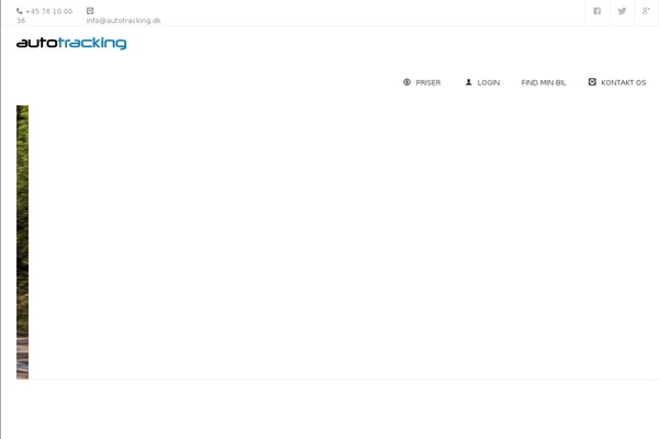 autotracking.se site used Autotrack