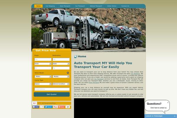 autotransportmy.com site used Green_blue_waves_ote143