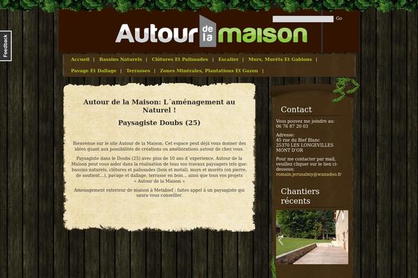 autour-delamaison.fr site used Tree House