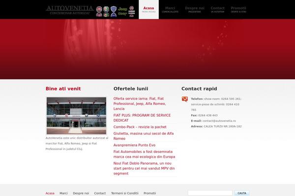 autovenetia.ro site used Exclamedia