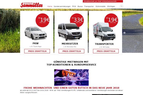 autoverleih-sammueller.de site used Webdamobile