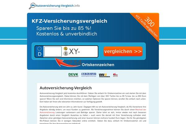 autoversicherung-vergleich.info site used Autoversicherung-vergleich-new