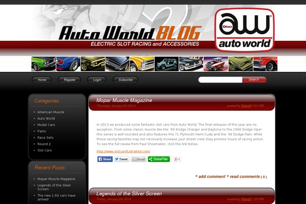 autoworldblog.com site used Theme812