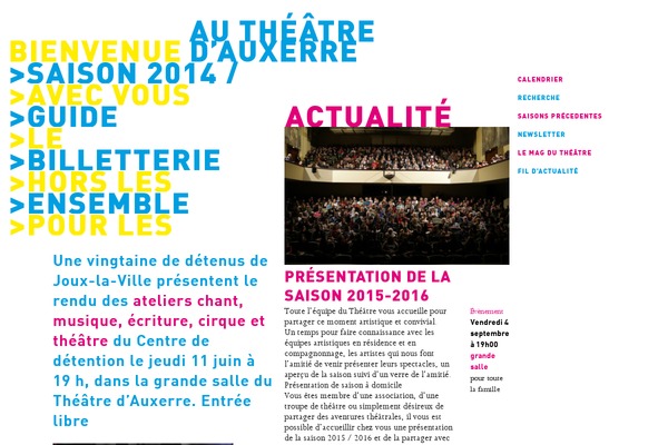 auxerreletheatre.com site used Theatre